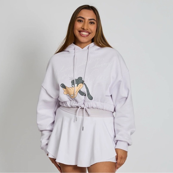 cakeworthy Jackets & Blazers - Cakeworthy Disney goofy crop hoody